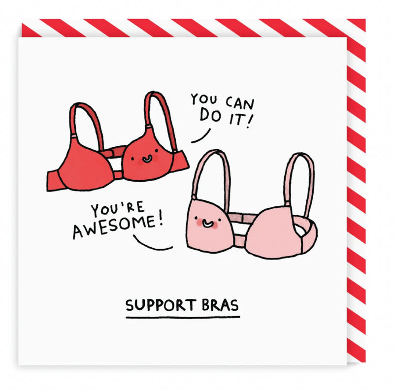 Support Bras Card