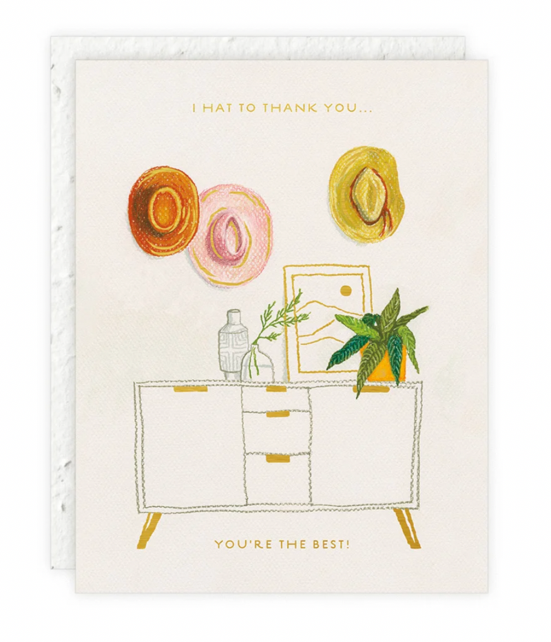 Hats Off Card