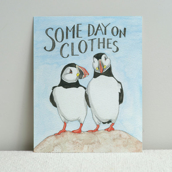 Some Day On Clothes 8x10 Print
