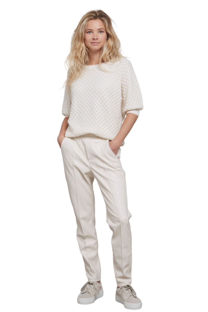 Faux Leather Trousers