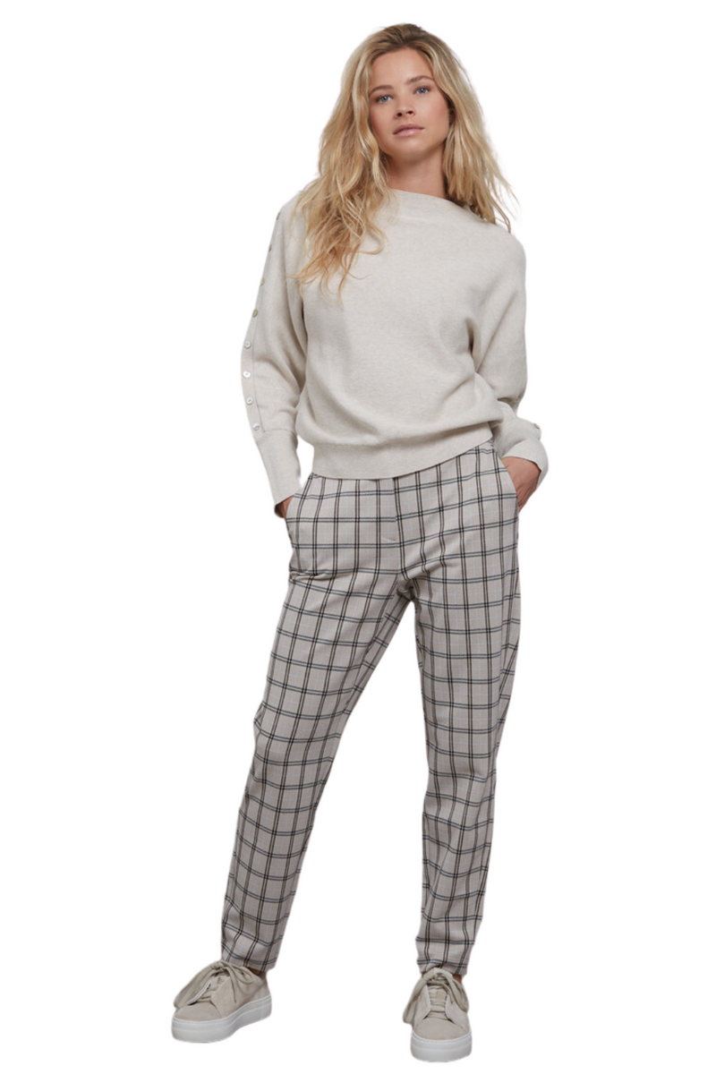 Checkered Chinos