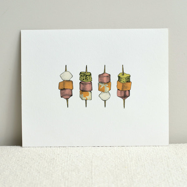 Wiener, Cheese, Pickle 8x10 Print