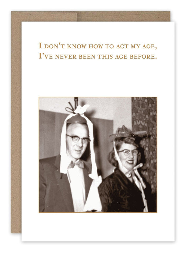 Act My Age Card