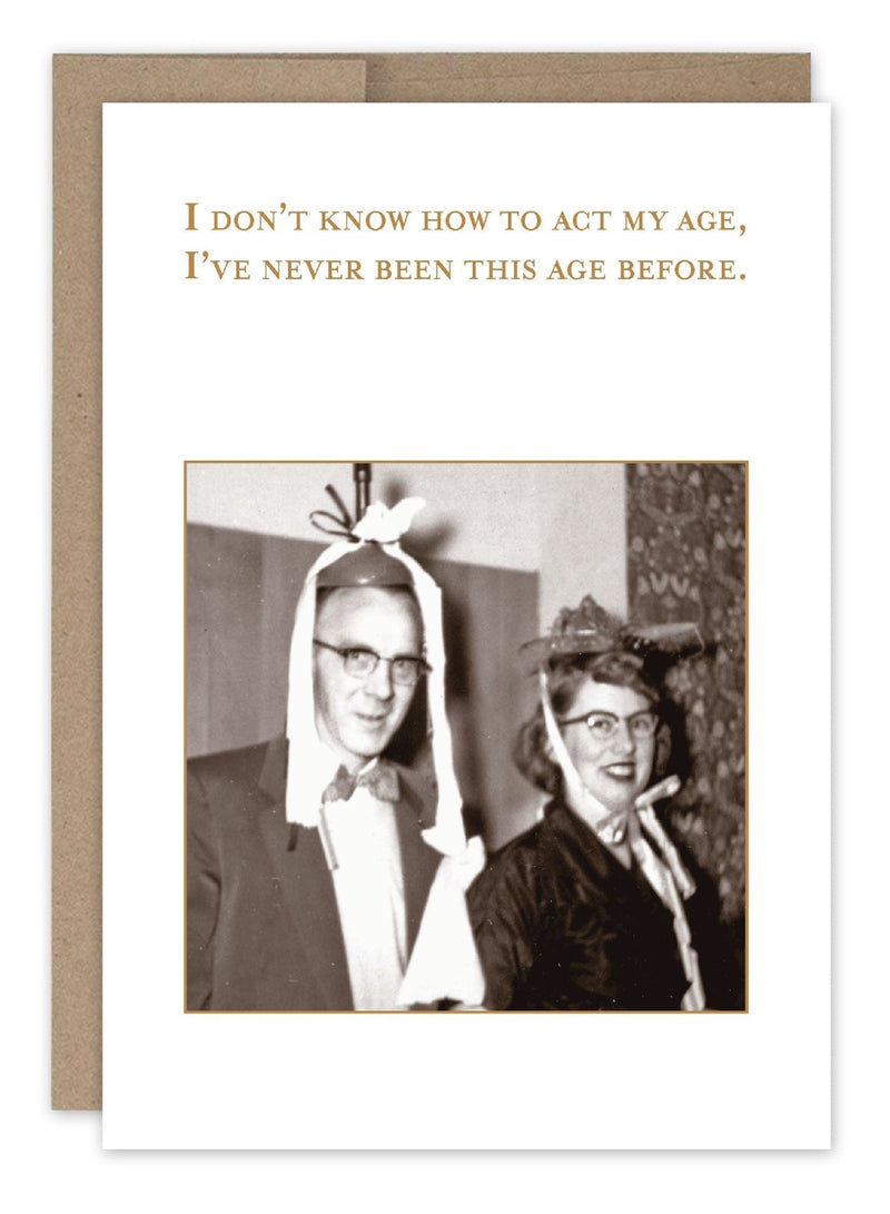 Act My Age Card