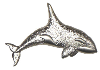 Orca Brooch