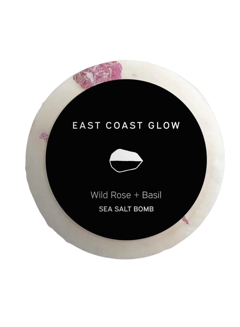 Sea Salt Bomb - Wild Rose + Sweet Basil