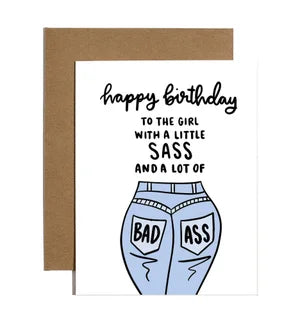 Sass & Badass Card