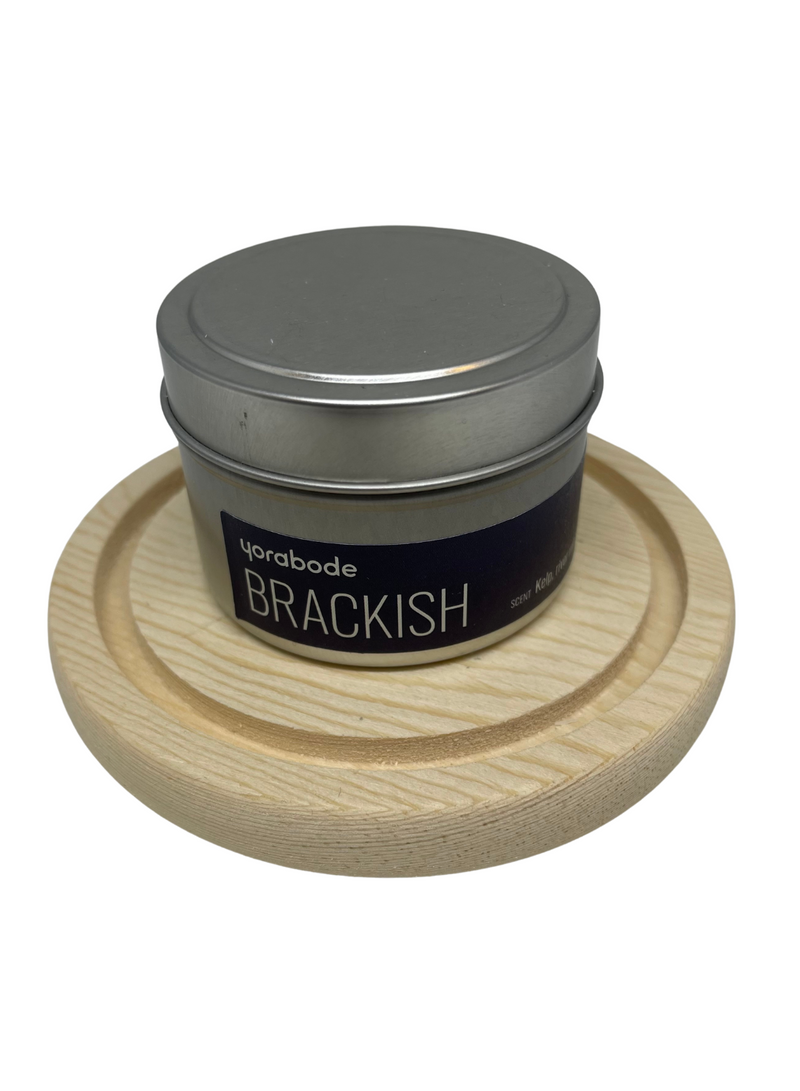 4oz Brackish Tin Candle