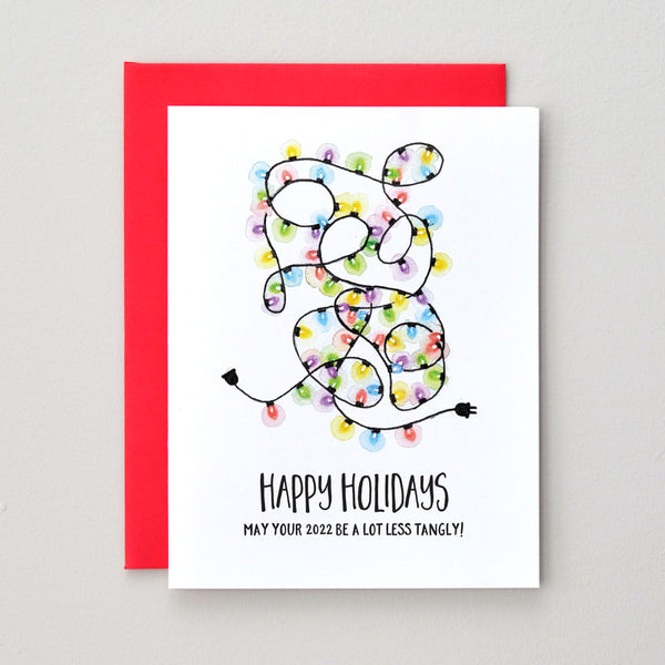 Holiday Tangle Card