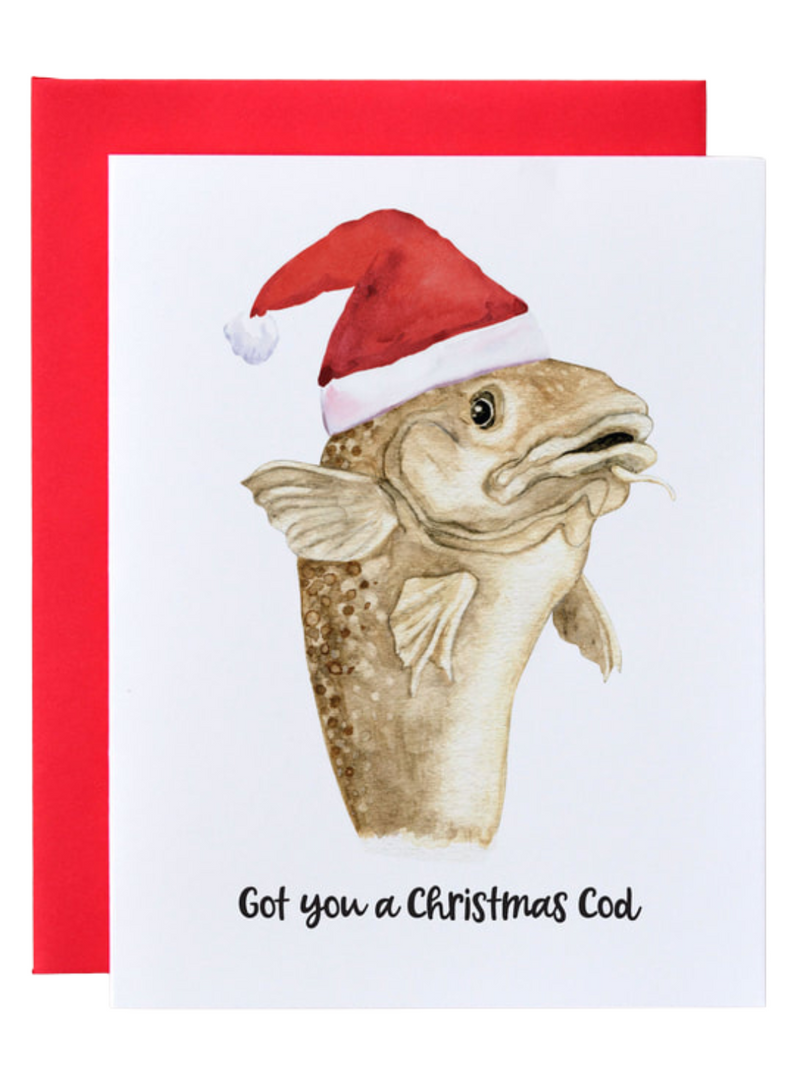 Christmas Cod Card