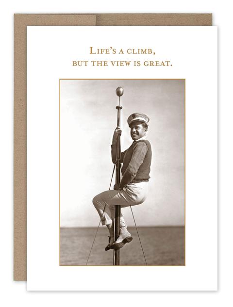Life's A Climb Card