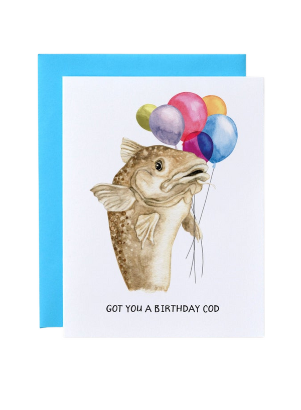 Birthday Cod Card