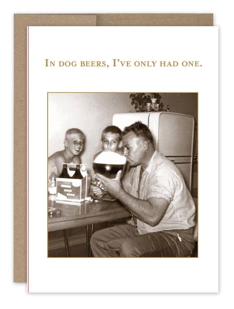 Dog Beers Card