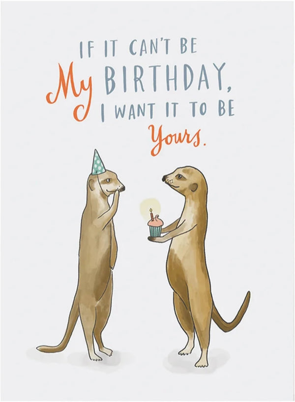 Meerkat Birthday Card
