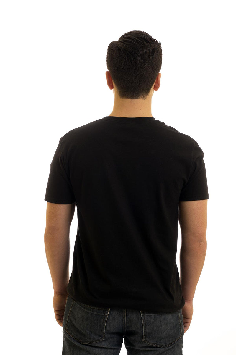 Men's Black T-Shirt Abbey Road | Newfoundland | Johnny Ruth