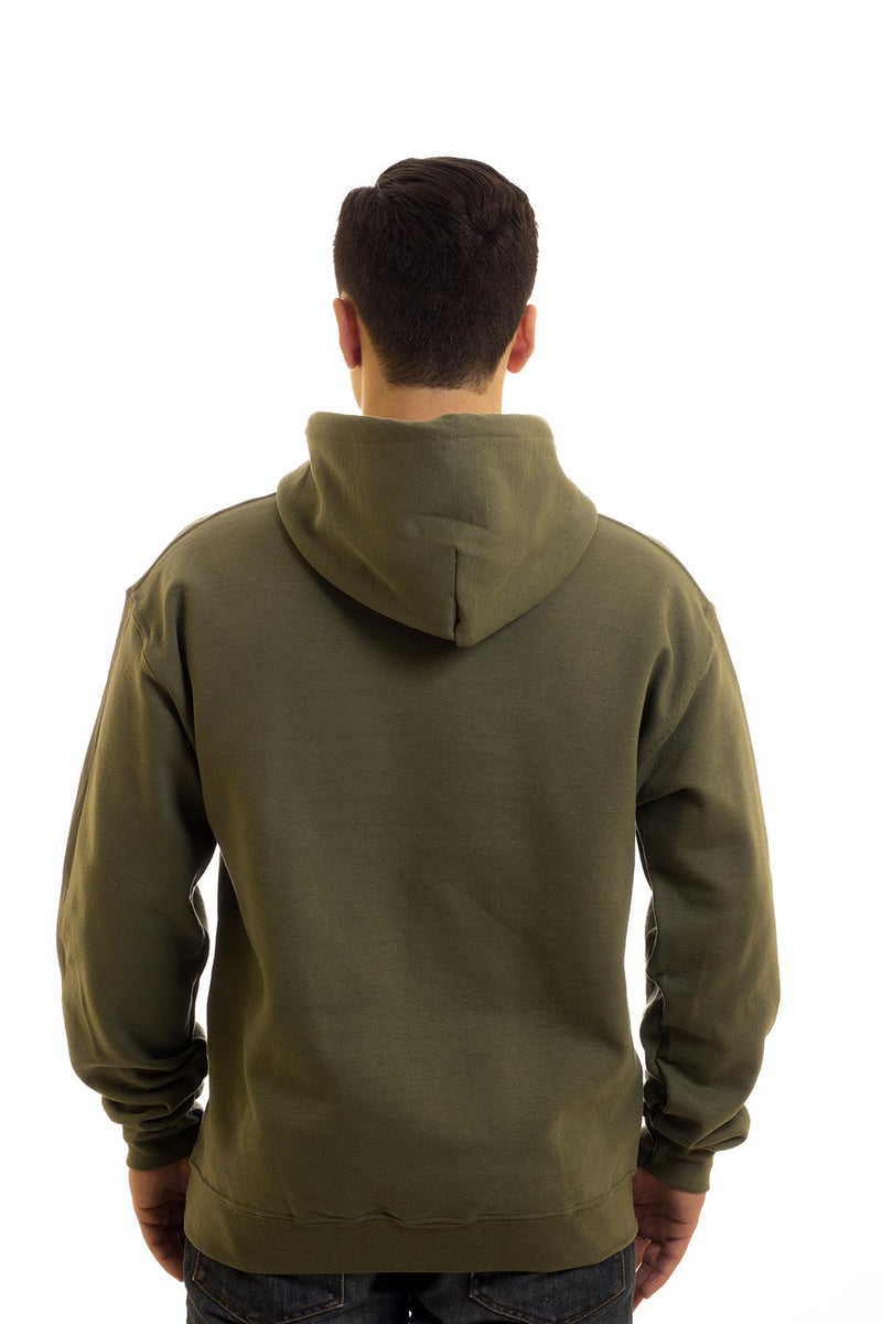 Men's Green Hoodie Fighting Newfoundlander | Newfoundland | Johnny Ruth