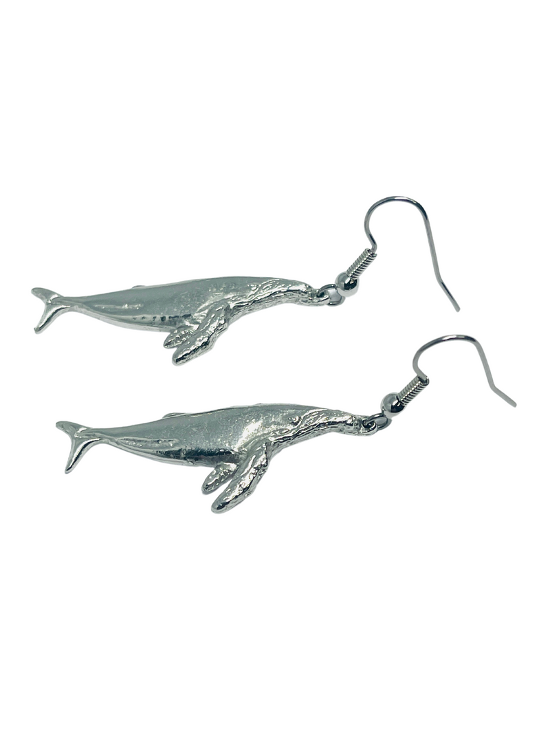 Humpback Whale Earrings