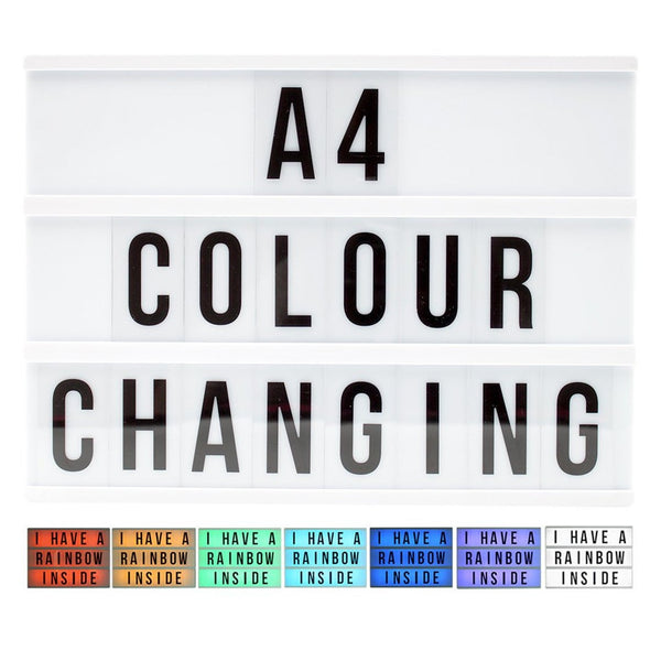 Colour Changing Lightbox-Standard Size
