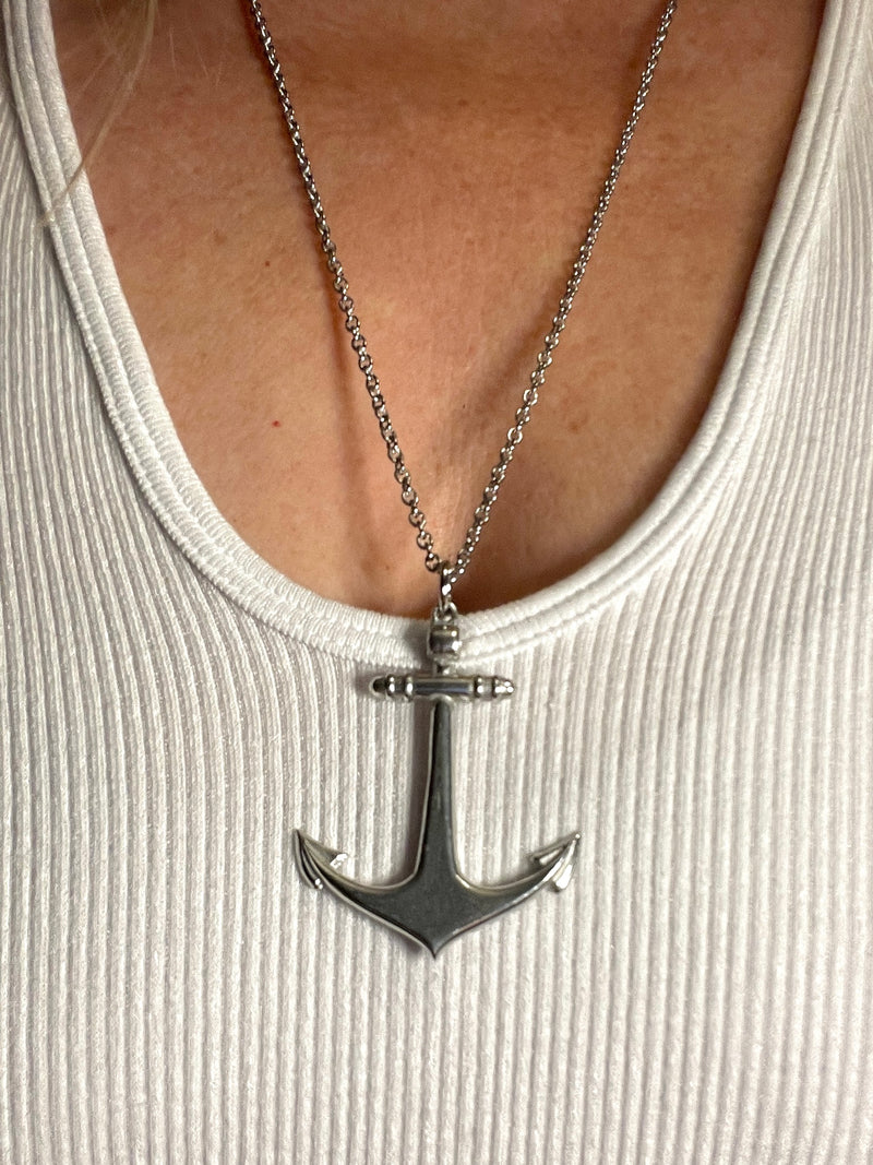 Anchor Pendant Necklace