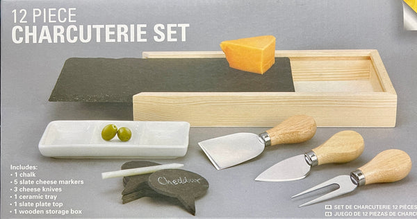 12 Piece Charcuterie Set