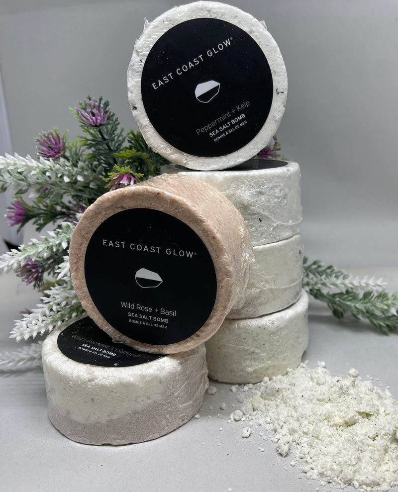 Sea Salt Bomb - Wild Lavender + Oatmeal