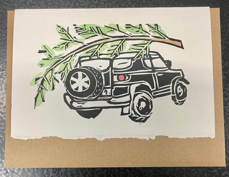 Christmas Cruiser Card