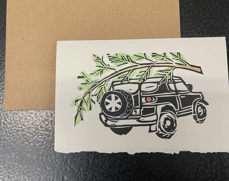 Christmas Cruiser Card
