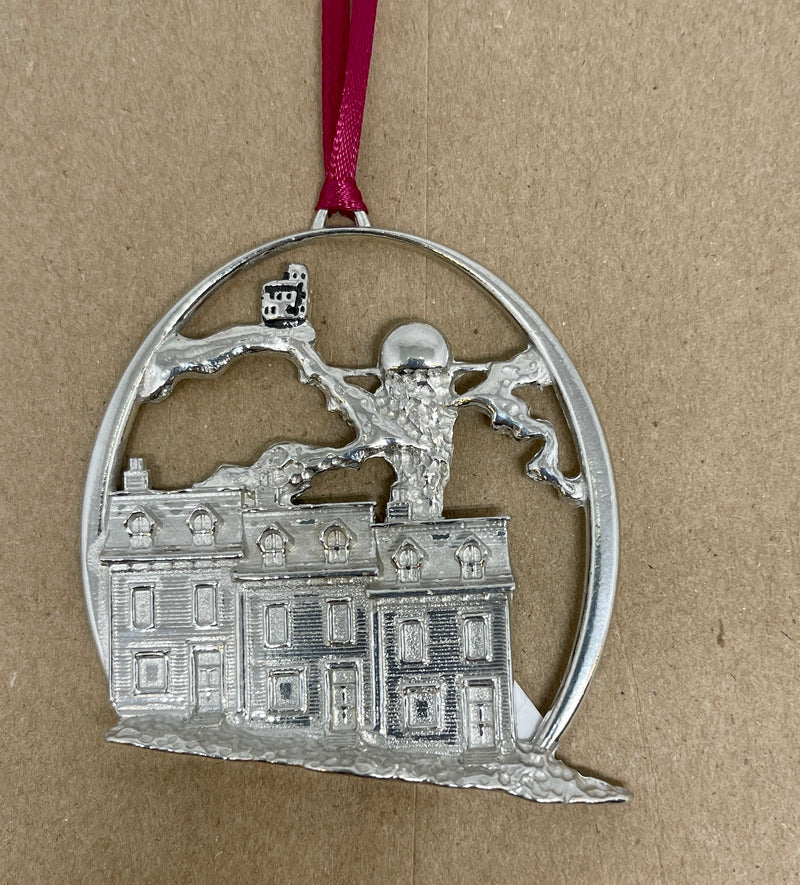 Jelly Bean Row Narrows Sunrise Ornament