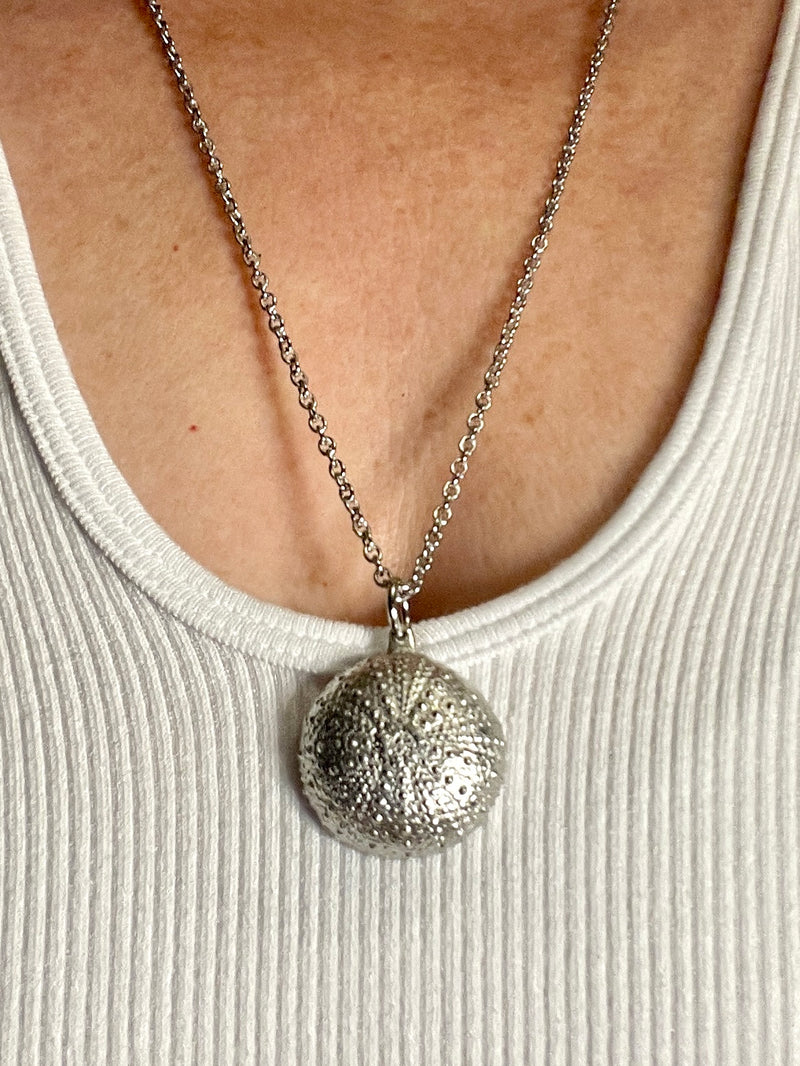 Sea Urchin Pendant Necklace