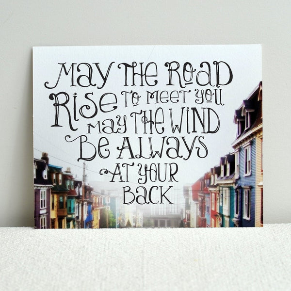 Irish Blessing 8x10 Print