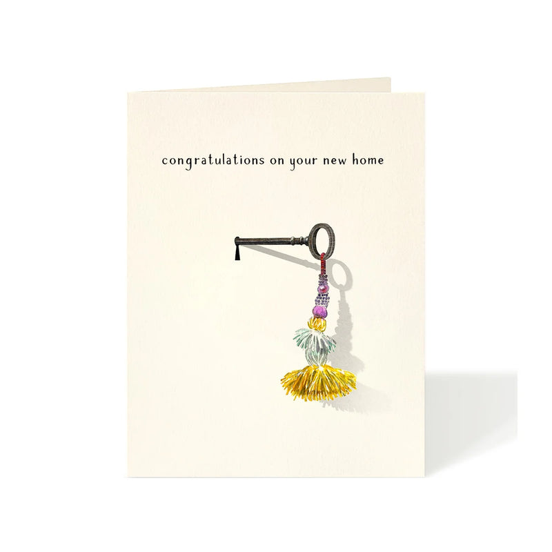 Key With Tassel Card