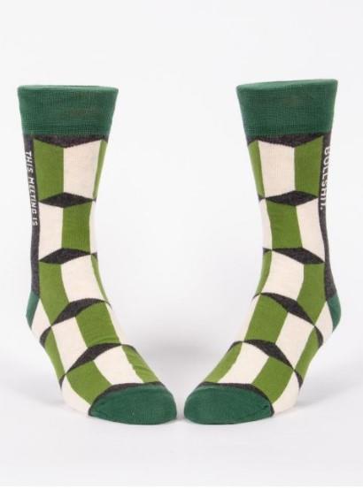This Meeting Is Bullshit Men's Socks