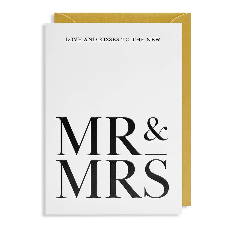 The New Mr & Mrs Card