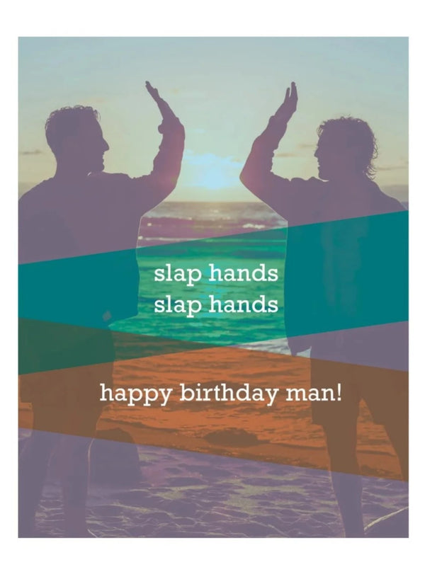 Slap Hands Card