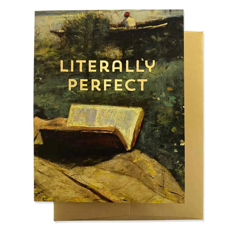 Literally Perfect Card