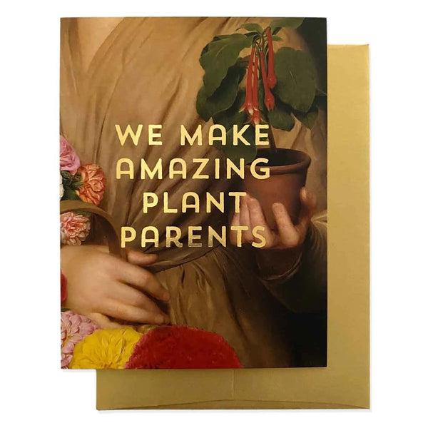 Amazing Plant Parents Card