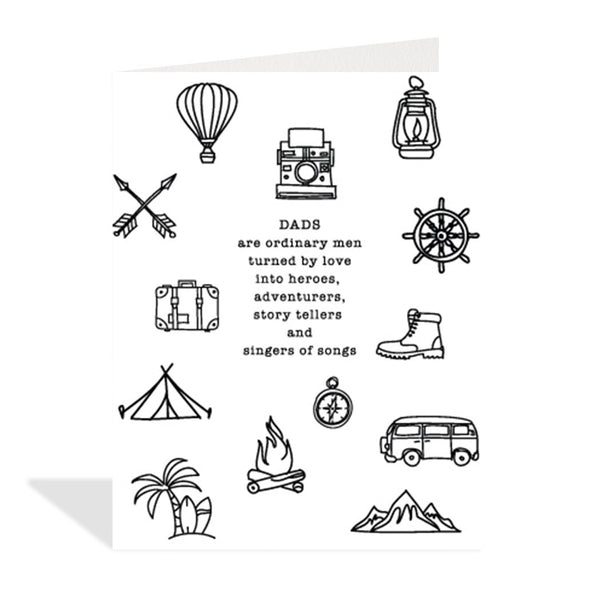 Dad's Ordinary Men Card