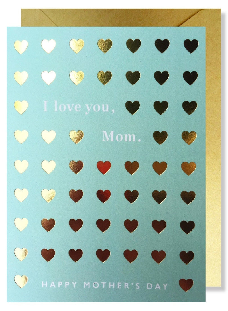 Love You Hearts Card