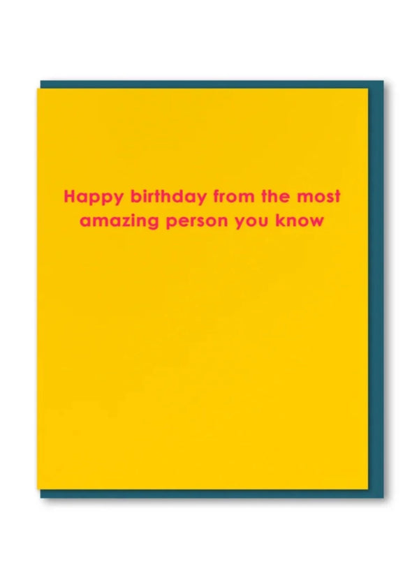 Amazing Birthday Card