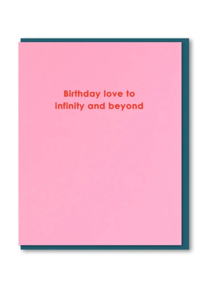 Birthday Love to Infinity Card