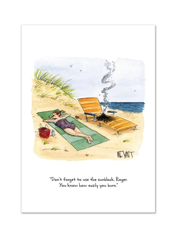 Don't Forget Sunblock Card