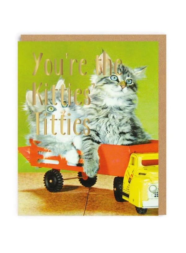 Kitties Titties Card