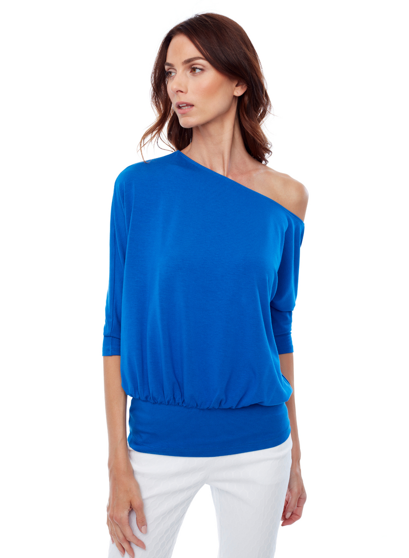 Off-the-Shoulder 3/4 Sleeve Top