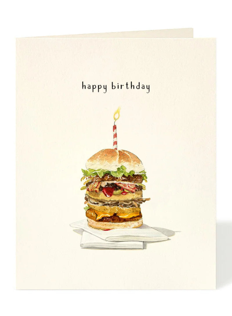 Birthday Burger Card