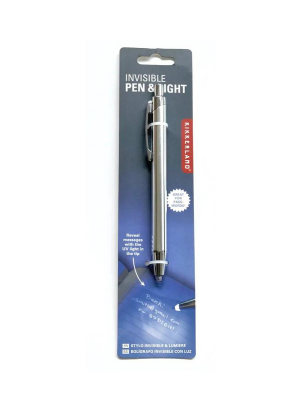 Invisible Ink Pen & Light