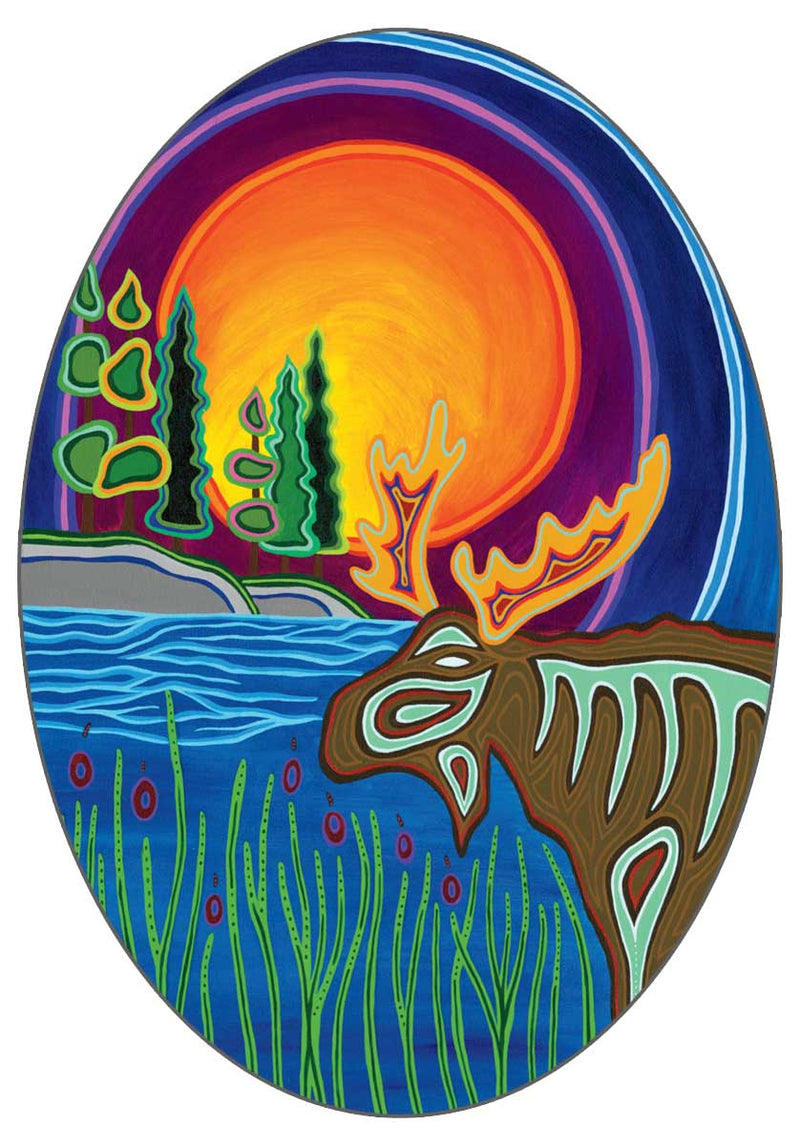 Spirit of the Mooz Sticker (Small)
