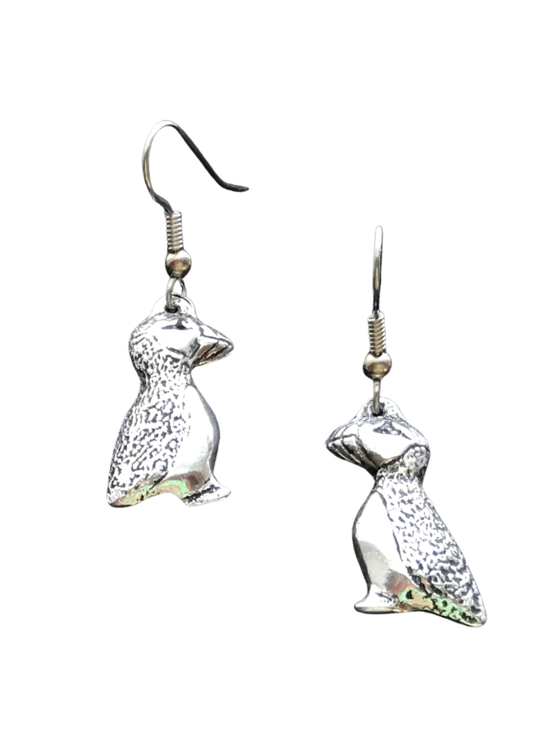 Puffin Earrings