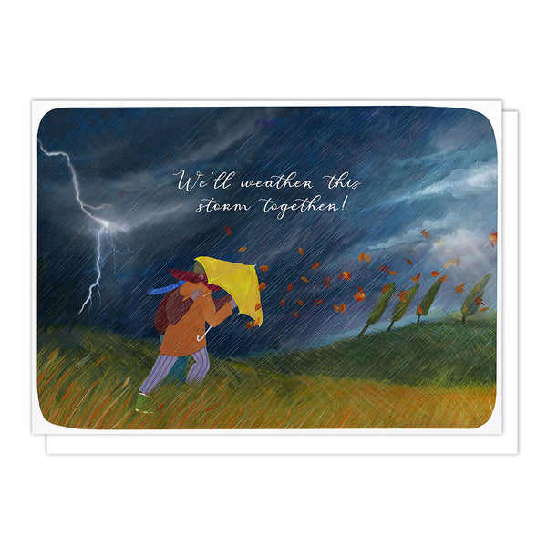 Weather the Storm Together Encouragement Card