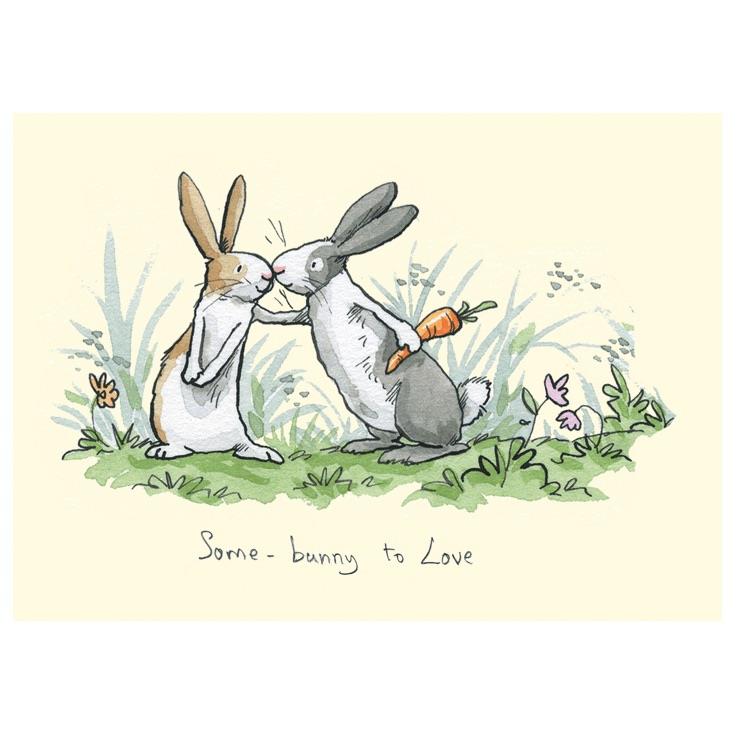 Some Bunny To Love Card