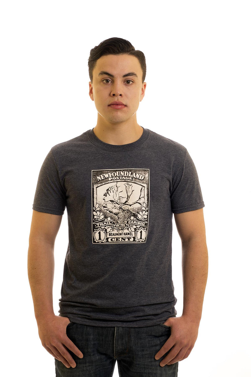 Men's Grey T-Shirt I Beaumont Hamel | Newfoundland